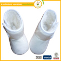 Winter Organic Cotton Thick Warm Baby Sapatos de neve Soft Prewalker Boots para recém-nascidos Baby